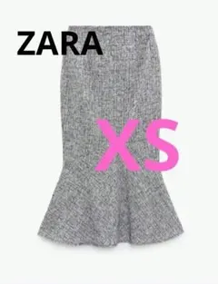 3,000円OFF【新品タグ付】ZARA ザラ ストラクチャースカート