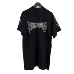 バレンシアガ 24SS ダークウェーブプリント ダメージ Tシャツ 739028