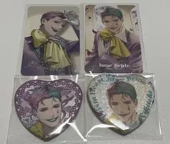 にじさんじ ジューンブライド ジョー力一 チェキ 缶バッジ