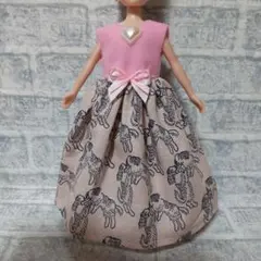 22センチドール服 ハンドメイド 22センチドールワンピース20