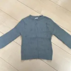 petit main セーター 100cm パステルターコイズ
