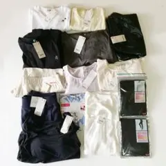 【新品タグ付】総額約2万円 ユニクロ レディースL 14点まとめ売り アニヤ