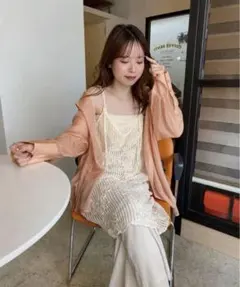 Kastane フラワーレースミニワンピース アイボリー