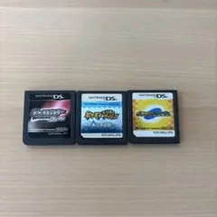 ポケットモンスター ダイヤモンド・パールなど3本セット