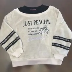 QCOANGEL JUST PEACHY ボアトレーナー