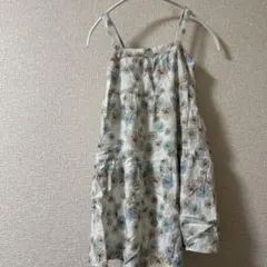 ユニクロ　ポールジョー　コラボ　花柄ノースリーブワンピース 120