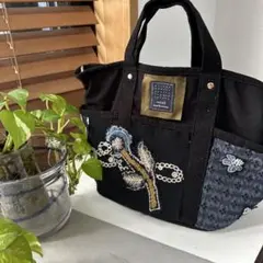 拘りテキスタイルの2wayバッグ/ミナペルホネン