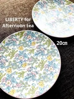 LIBERTY for Afternoon Tea プレート 2枚セット（花柄）のサムネイル