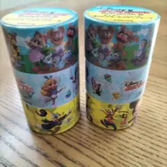 Disney Junior オリジナルマスキングテープ 2個セット