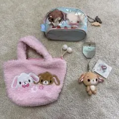 Sugarbunnies フード付きスポーツタオル 平成レトロ シュガーバニーズ