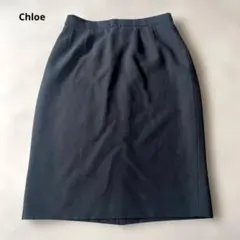 Chloe ひざ丈タイトスカート ダークグレーのサムネイル