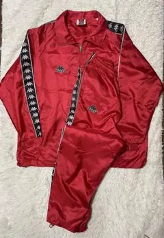 ☆90s Kappa Sport トラックジャージ上下セットアップ(O)ネイビー