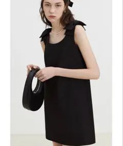 Fano Studios ショルダーリボンミニワンピース Lサイズ