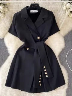 春夏シンプルミニワンピース✨デート女子会に最適