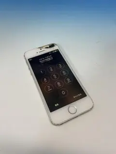 iPhone 5 シルバー 本体 ST14