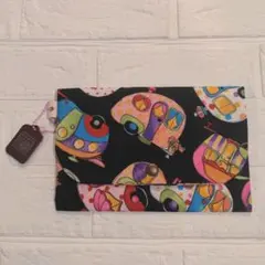 【ハンドメイド】ロラライハリス　ペタンコマルチケース　No.23-23