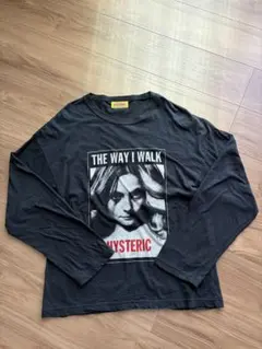HYSTERIC グラフィック長袖Tシャツ