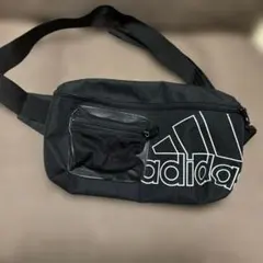 最終 値下げ⭐︎adidas ブラック ボディバッグ