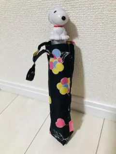 【美品】ピーナッツ スヌーピー 晴雨兼用 折りたたみ傘