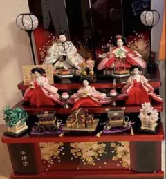 雛人形7段飾り 送料東京2万円超え福岡26000円超えます。場所によりお