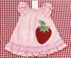 新品　シャーリーテンプル　いちごワンピース