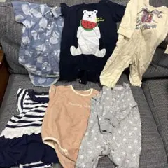 ベビー服 ロンパースセット 80cm