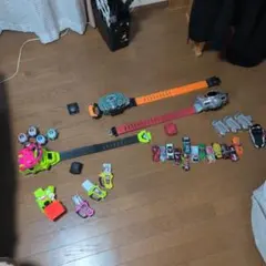 仮面ライダー変身ベルトとアイテムセット