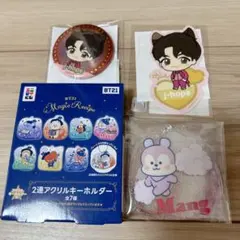 新品未開封！BT21 TinyTAN＊キーホルダー 缶バッジ ステッカー ホソク