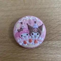 サンリオ刺繍缶バッジ シークレット