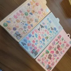 値下げ！！3Dシール　 動物・食べ物デザイン ボンドロ風シール