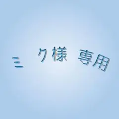ミク様専用　２点おまとめ　３０日まで