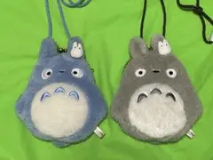 となりのトトロ ふかふかがま口 大トトロ 中トトロ 2個セット がまぐち ポーチ