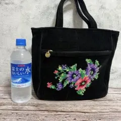 美品　FEILER フェイラー タオル　花柄　トートバッグ マグネット　薔薇