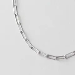 ete 44cm クリップチェーン ネックレス silver 925のサムネイル