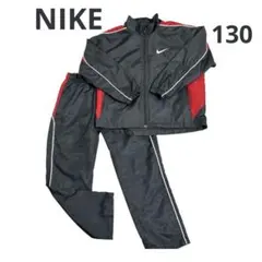 【130】Nike ナイキ ウインドブレーカー 黒/赤