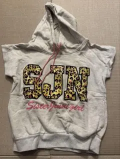 Jenni レオパード柄 フード付きトップス