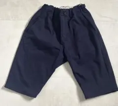【未使用】　BREEZE ハーフパンツ　ネイビー　130