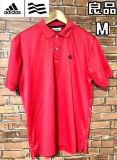 【24時間以内/匿名配送】良品 アディダスゴルフ メンズ 半袖 ポロシャツ M