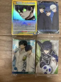 ブルーロック　UNION ARENA ウエハース3,4セット 潔　凛　凪