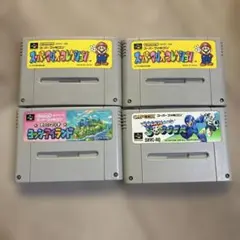 スーパーファミコン ゲーム4本セット
