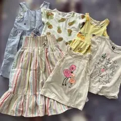 サイズ100から110 夏服　女の子　セット