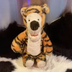 入手困難美品】NICI ホワイトタイガー トラ ドラゴン ぬいぐるみ