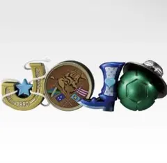 一番くじ H賞 ジョジョの奇妙な冒険 LOGO ミニチュアチャーム付き