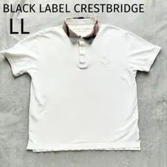 BLACK LABEL CRESTBRIDGE チェック ポロシャツ 刺繍 LLのサムネイル