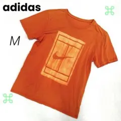 NIKE ナイキ 半袖Tシャツ M オレンジ ビッグロゴ コットン