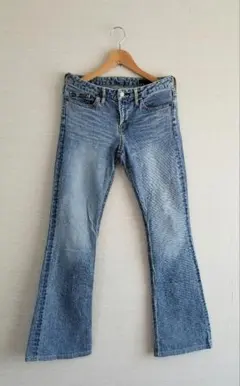 フレアデニムパンツ☆デニムパンツ☆おしゃれ☆大人気☆送料無料☆送料込み☆☆☆☆☆