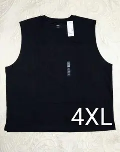 ユニクロ　エアリズム　コットン　ノースリーブTシャツ　4XLのサムネイル