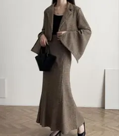 abitokyo ツイード　セットアップ