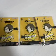 BTS Butter ヘアクリップ 3個セット