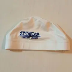 セントラルスポーツ 水泳帽 白　Mサイズ